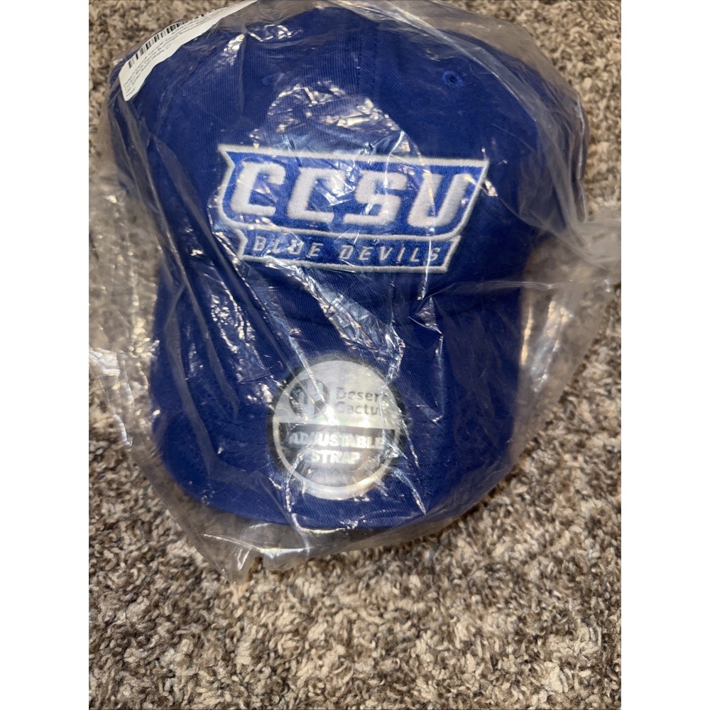 CCSU‎ Blue Devils Blue Baseball Cap Hat Desert Cactus Brand Adjustable New